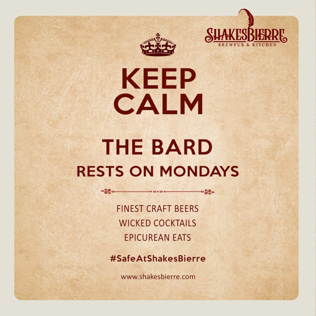 ShakesBierre Microbrewery Social Media &amp; Events Designs Image 11